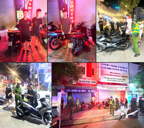 Công an phường Thuỷ Nguyên: Xử lý 8 trường hợp vi phạm trật tự an toàn giao thông
